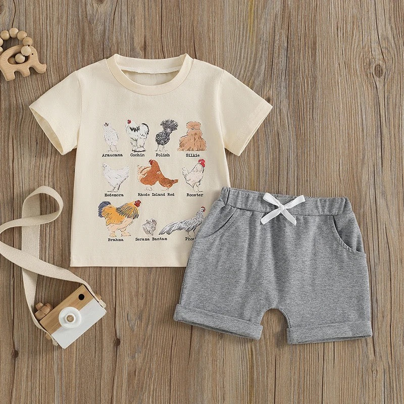 Farm animals outfit